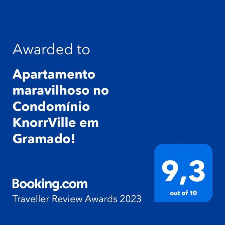 Apartamento Maravilhoso No Condominio Knorrville Em Gramado! Екстер'єр фото